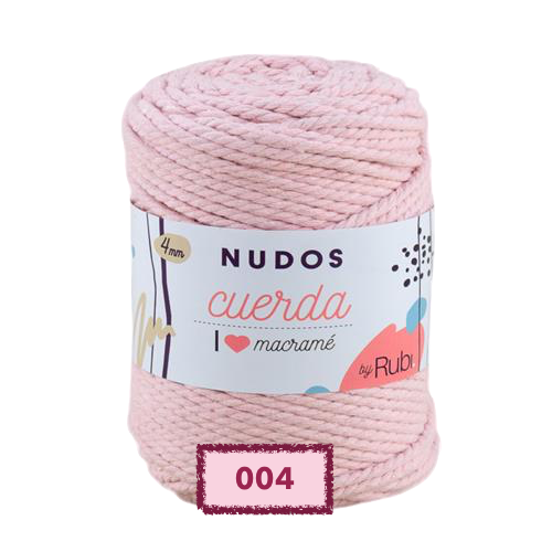 OVILLO RUBI NUDOS CUERDA PARA TEJER Y MACRAME