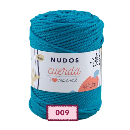 OVILLO RUBI NUDOS CUERDA PARA TEJER Y MACRAME