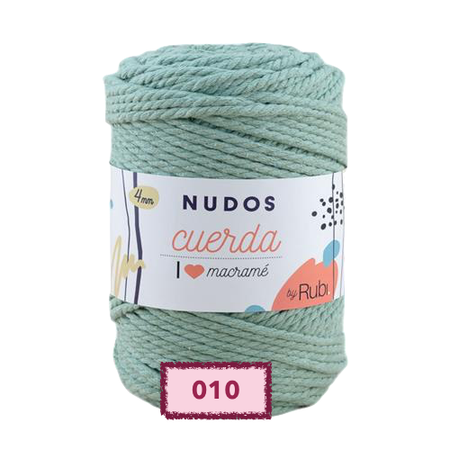 OVILLO RUBI NUDOS CUERDA PARA TEJER Y MACRAME