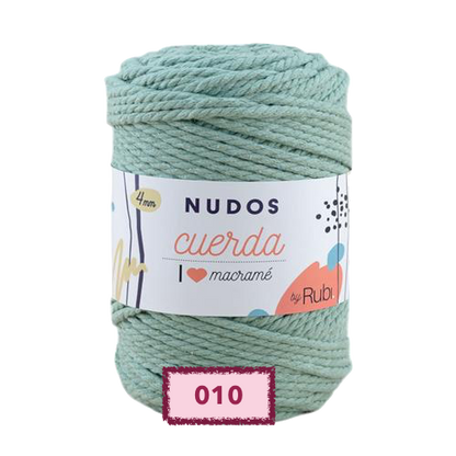 OVILLO RUBI NUDOS CUERDA PARA TEJER Y MACRAME