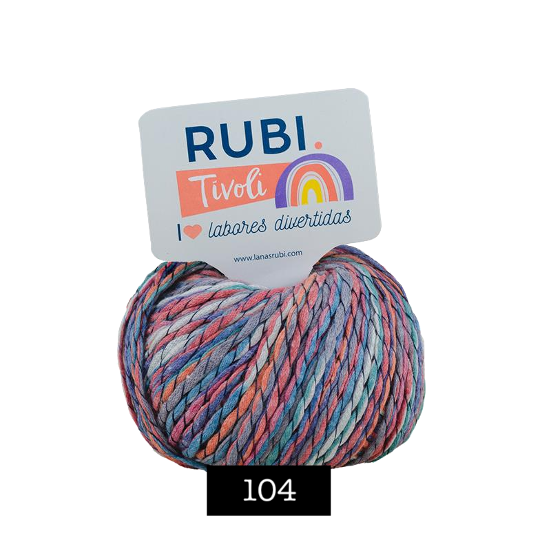 OVILLO RUBI TRIVOLI PARA TEJER 104