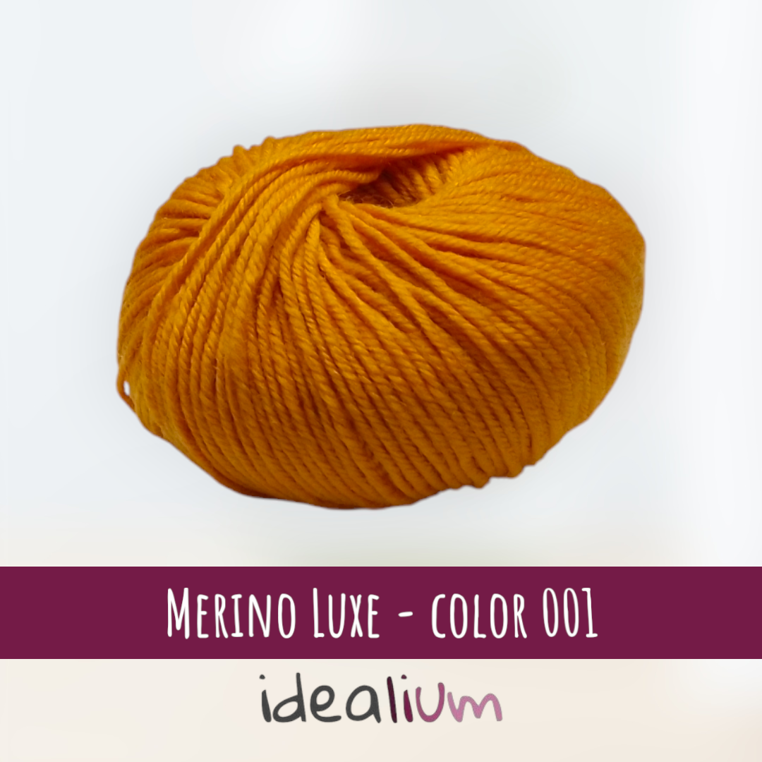 Ovillos Merino Luxe de Idealium color 001