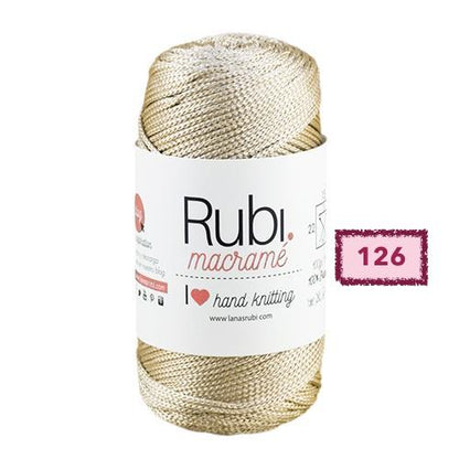 ovillo RUBI MACRAME