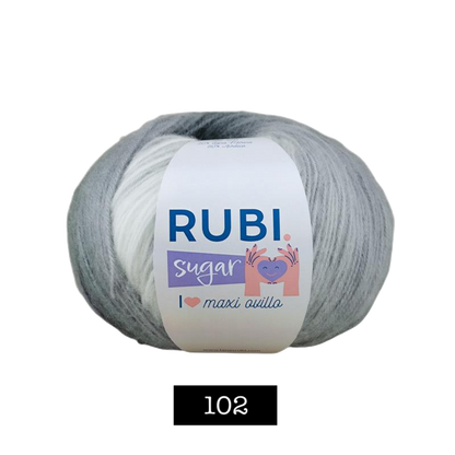 OVILLO RUBI SUGAR CON LANA MERINO 102